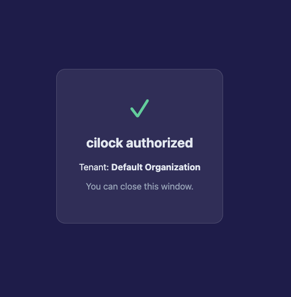 Authorized